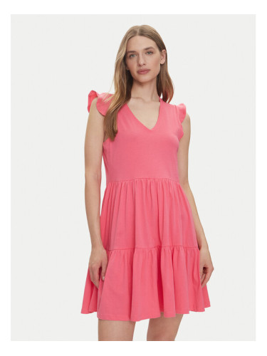 ONLY Лятна рокля May 15226992 Розов Regular Fit