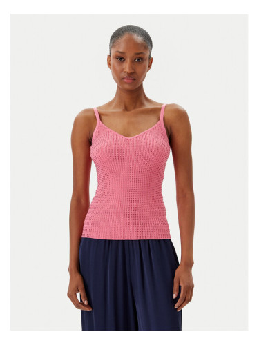 Fracomina топ FR25ST4006K410J9 Коралов Slim Fit