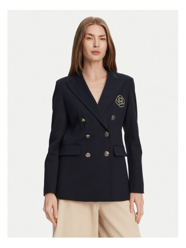 Marella Сако Baiocco 2513911024 Тъмносин Slim Fit