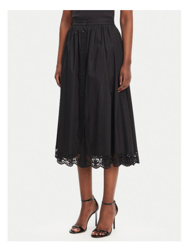 TWINSET Пола тип трапец 251TT2095 Черен Regular Fit