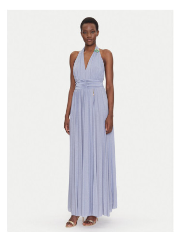 Fracomina Официална рокля FQ25SD3010W799Q7 Син Regular Fit