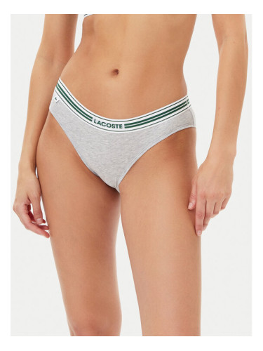 Lacoste Класически дамски бикини 8F1333 Сив