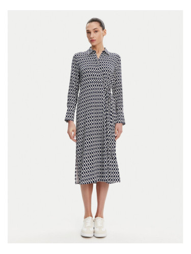 Olsen Рокля тип риза 13001803 Тъмносин Regular Fit