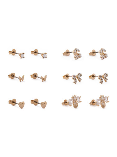 Aldo Комплект чифта обеци Cocquettes 13994821 Златист