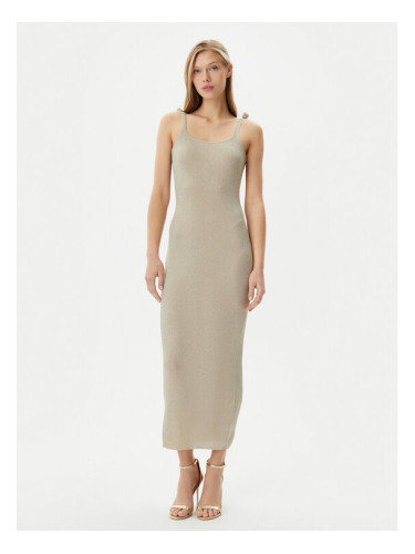 Marella Плетена рокля Porto1 2513321121 Бежов Slim Fit