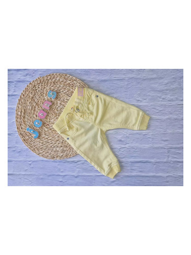Бебешки дънки Yellow