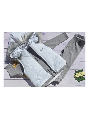 Детски комплект за момче с елек This is me