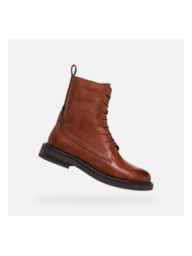 Light Brown Women's Ankle Boots Geox Serilda - Women's