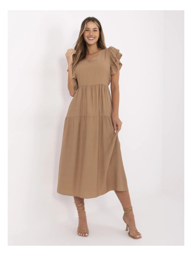 Dress-MI-SK-A2489.21-camel