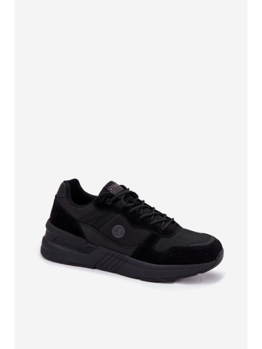 EVENTO Мъжки Спортни Обувки Sneakers На Платформа Черни Hanirin