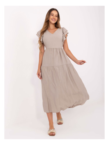 Dress-MI-SK-A2489.21-beige