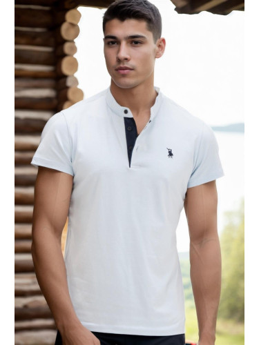 T9560 DEWBERRY T-SHIRT-LIGHT BLUE