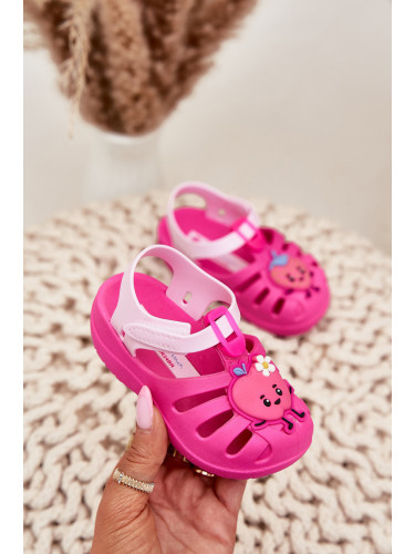 Детски сандали с велкро Плодове 83615 Ipanema Summer XIV Розови