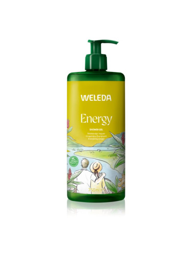 Weleda Energy енергизиращ душ-гел Ginger, Citronella and Cedar 750 мл.