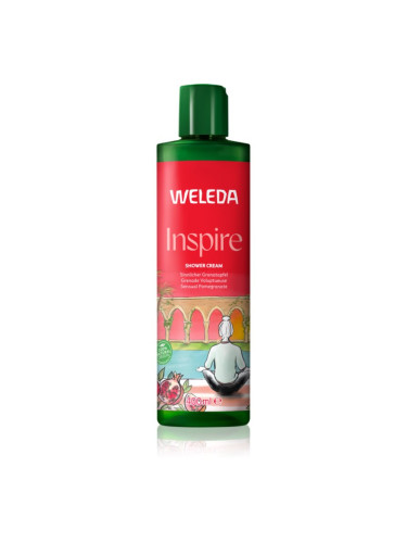 Weleda Inspire регенериращ душ крем Pomegranate, Orange and Vanilla 400 мл.