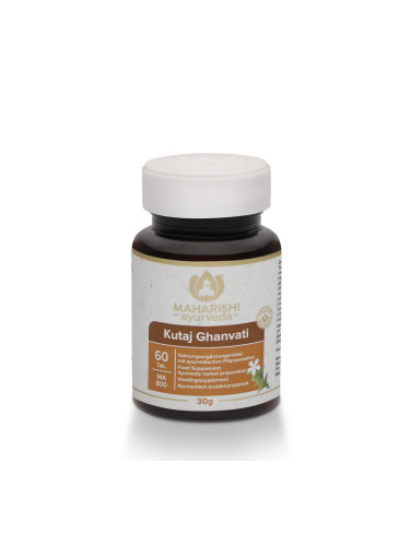 Кутадж Гханвати МА 800 х 60 табл., за  нормално функциониране на червата, Махариши Аюрведа