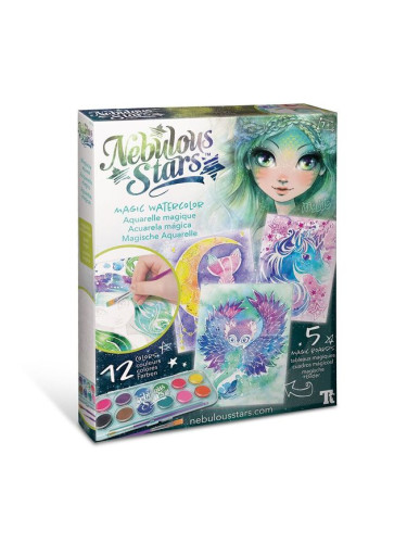 Магически картини с акварелни бои Nebulous Stars - Мариния