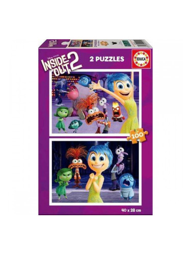 Пъзел Educa Inside Out 2 2 x 100 Части