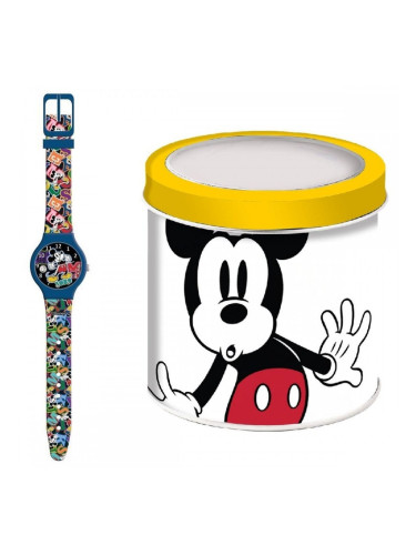 Бебешки часовник Mickey Mouse MICKEY MOUSE  - TIN BOX Ø 33 mm