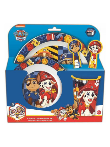 Детски комплект съдове The Paw Patrol Boy Rescue Pups 5 Части