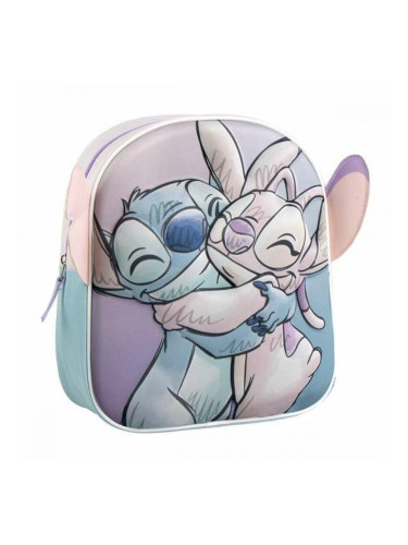 Училищна чанта Stitch Син