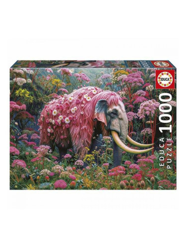 Пъзел Educa Floral Elephant