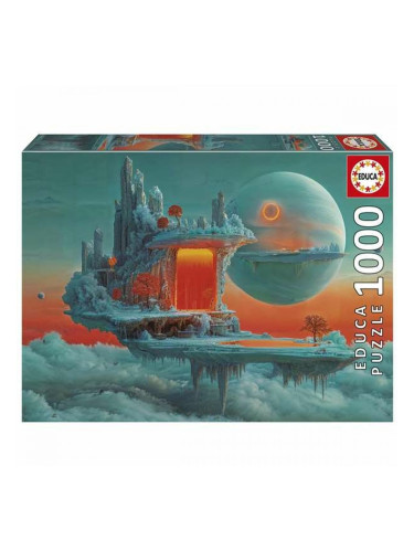 Пъзел Educa Fire & Ice Planet