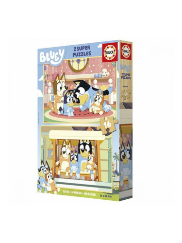 Комплект от 2 Пъзела Educa Bluey (2 броя)