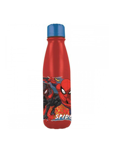 Бутилка за вода Spider-Man Moving Target Алуминий 600 ml