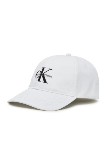 Calvin Klein Jeans Шапка с козирка LV04G5004G Бял