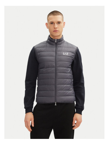 EA7 Emporio Armani Елек 8NPQ06 PNGPZ U8115 Сив Regular Fit