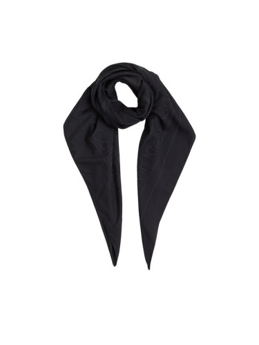 Calvin Klein Бандана Burnout Large Monogram K60K612977 Черен