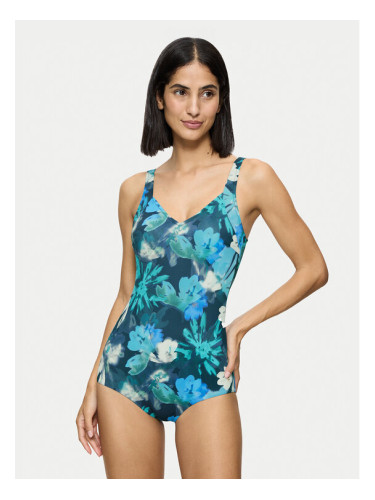 Triumph Бански костюм Summer Fleur 10222342 Син