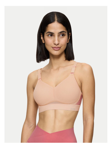 Triumph Спортен сутиен Triaction Hybrid Lite 10162782 Бежов