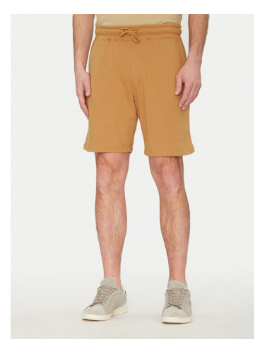 Blend Спортни шорти 20717881 Кафяв Regular Fit