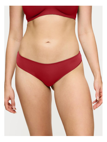 Triumph Дамски бикини тип бразилиана Lovely Micro 10182554 Червен