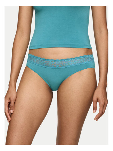 Triumph Класически дамски бикини Feel Of Modal 10214403 Електриков