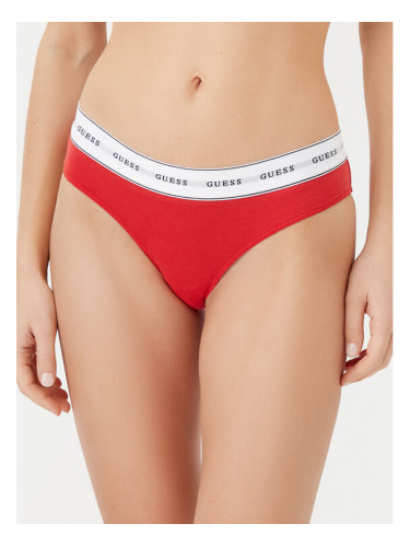 Guess Класически дамски бикини O97E02 KBBU1 Червен