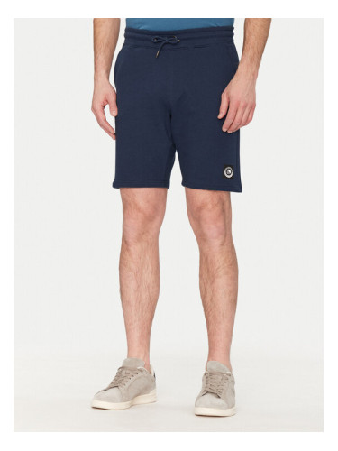 Blend Спортни шорти 20718064 Тъмносин Regular Fit
