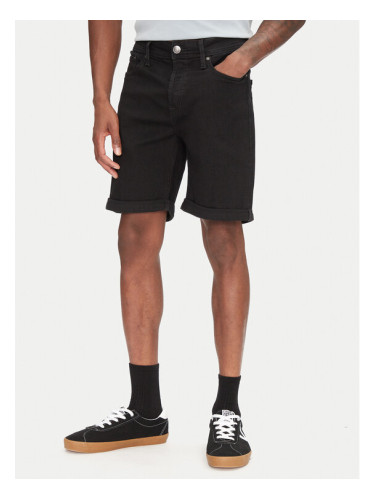 Jack & Jones Дънкови шорти Rick 12269497 Черен Regular Fit