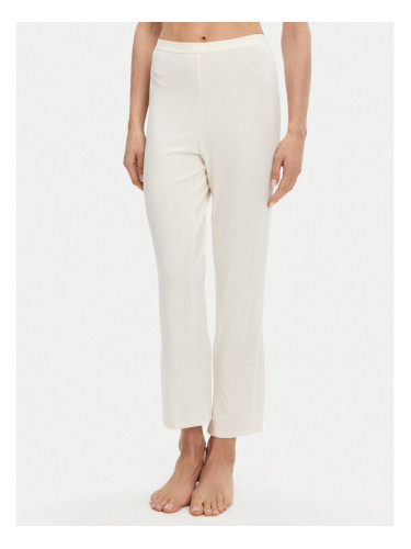 Calvin Klein Underwear Долнище на пижама 000QS7285E Екрю Slim Fit