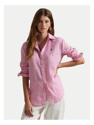 Polo Ralph Lauren Риза 211970691001 Розов Regular Fit