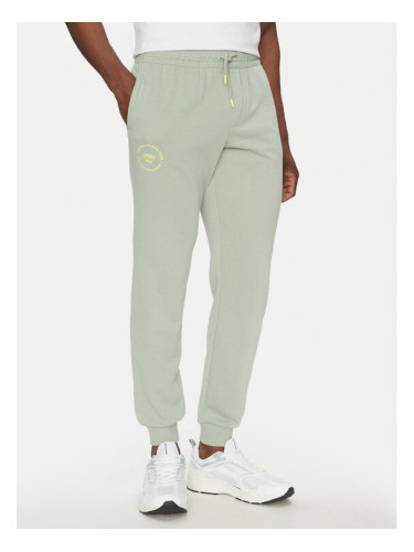 Jack & Jones Долнище анцуг Gordon 12268442 Зелен Regular Fit