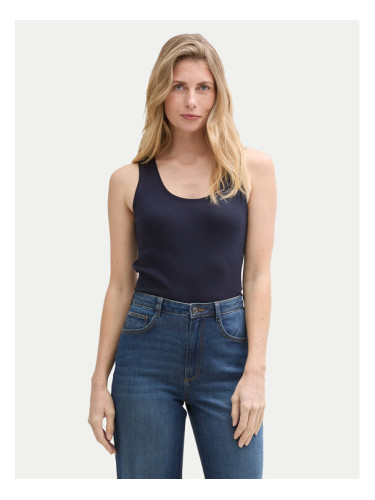 Tom Tailor топ 1045540 Тъмносин Regular Fit