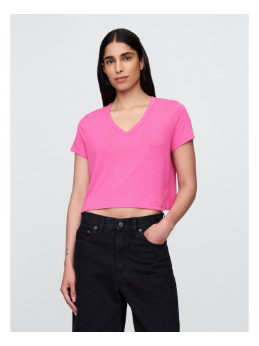 GAP Linen crop t-shirt - Women's