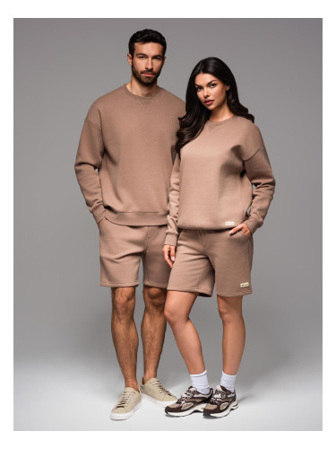 Ombre UNISEX tracksuit set sweatshirt + shorts