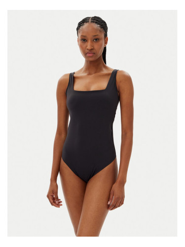 Hunkemöller Боди Smooth 206772 Черен Slim Fit