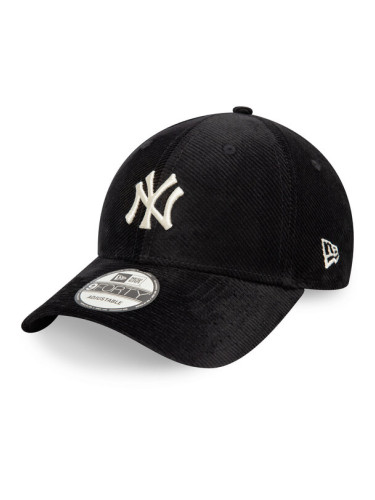 New Era Шапка с козирка New York Yankees Cord 9Forty 60595254 Черен