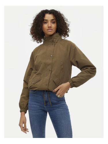 Vero Moda Преходно яке Siri 10301420 Кафяв Regular Fit