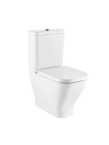 The GAP SQUARE COMPACT RIMLESS моноблок с тънка седалка и капак - A34273A000